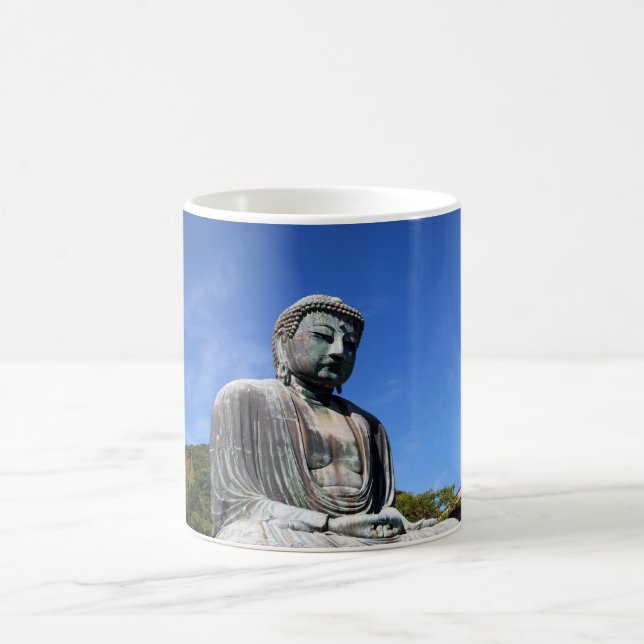 Caneca De Café Estátua de Buddha em Kamakura, Japão (Centro)