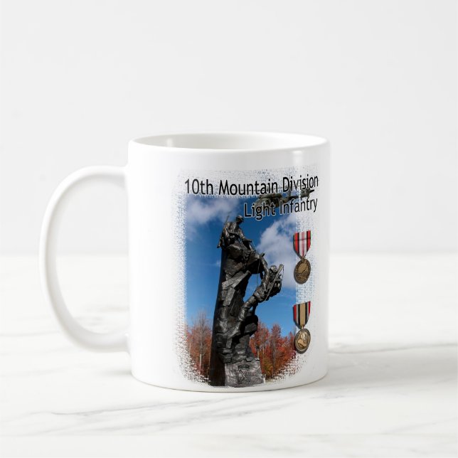 Caneca De Café Estátua de Fort Drum (Esquerda)