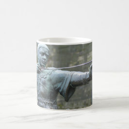 Caneca De Café Estátua de Robin Hood, Nottingham