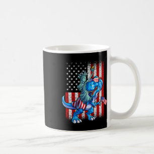 Caneca De Café Estátua Dino Da Liberdade 4 De Julho Camisas Amer