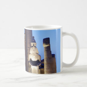 Caneca De Café Estátua Gigante do Faraó Ramsés do Egito Antigo Ka