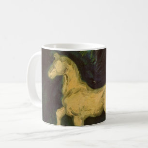 Caneca De Café Estatueta de Gesso de um Cavalo por Vincent van Go