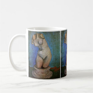 Caneca De Café Estatueta de gesso do torso feminino por Vincent v