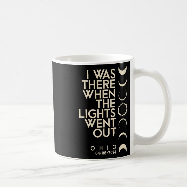 Caneca De Café Estava Lá No Ohio Total Solar Eclipse 2024 (Direita)