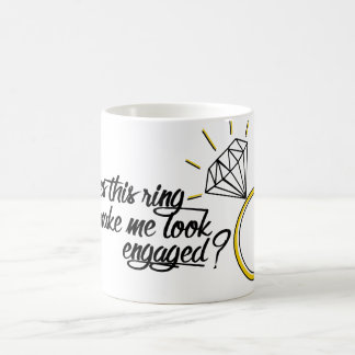Caneca De Café Este anel faz-me olhar contratado?