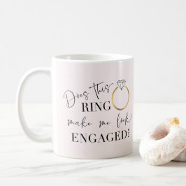 Caneca De Café Este Anel Faz-Me Parecer Caligrafia Envolvida?