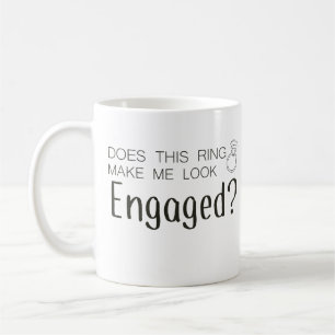 Caneca De Café Este Anel Faz-Me Parecer Envolvido?