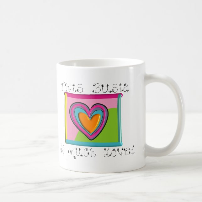 Caneca De Café Este Busia É AMADO MUITO (Direita)