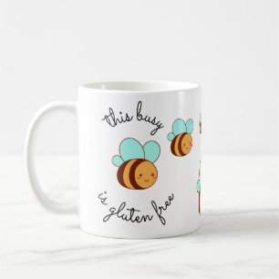 Caneca De Café Este Busy Bee é Sem Glúten