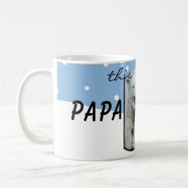 Caneca De Café Este Dia de os pais de Barras PaPa
