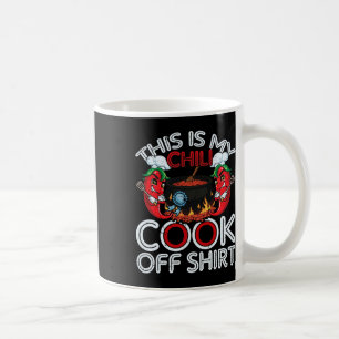 Caneca De Café Este É Meu Chili Cook Off Shirt Mexicano Comida Ci