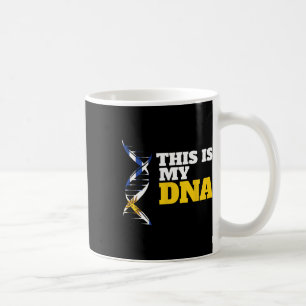 Caneca De Café Este É Meu Dna Orgulhoso Patriótico Ucraniano Ucrâ
