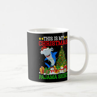 Caneca De Café Este É Meu Martelo De Natal Camisa De Dormir Tubar