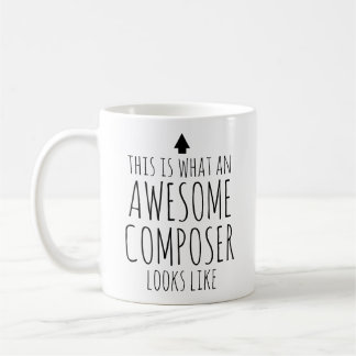 Caneca De Café Este é o aspecto de um compositor incrível persona