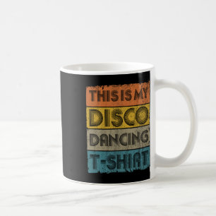 Caneca De Café Este é o meu Disco Retro 70 e 80 Music Dance