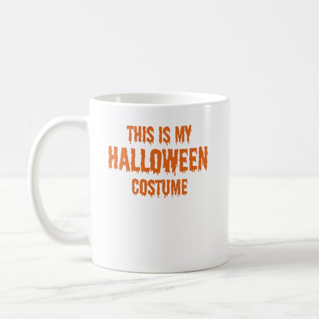 Caneca De Café este é o meu disfarce de Halloween (Esquerda)