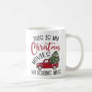 Caneca De Café Este É O Meu Filmes De Natal A Ver Mug