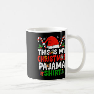 Caneca De Café Este É O Meu Natal De Natal De Pajama
