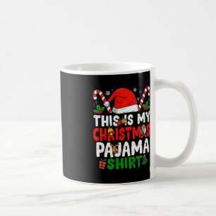 Caneca De Café Este É O Meu Natal De Natal De Pajama