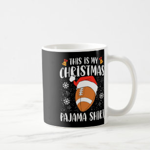 Caneca De Café Este É O Meu Natal Pajama A Camisa De Futebol Xmas