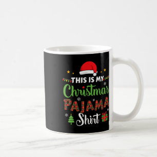 Caneca De Café Este É O Meu Pajama De Natal Ou O Custo Do Pj Do X