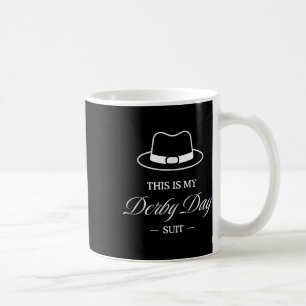 Caneca De Café Este É O Meu Traje De Dia Derby - Der Engraçado De