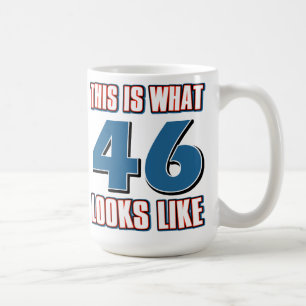 Caneca De Café Este é o que 46 anos de olhares gostam