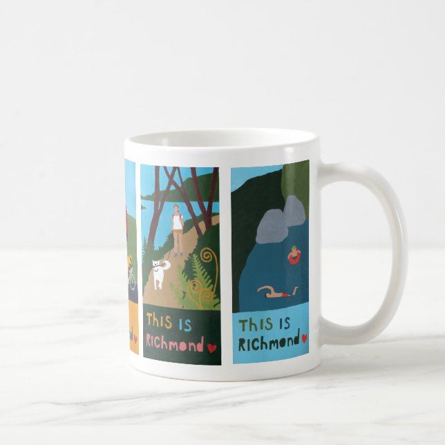 Caneca De Café Este é Richmond 11oz Mug (Direita)