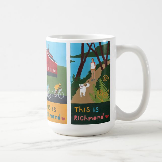Caneca De Café Este é Richmond 15oz Mug (Direita)