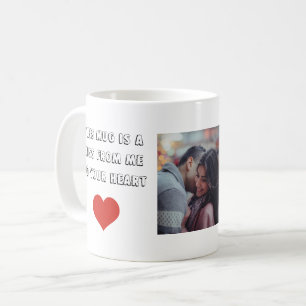 Caneca De Café Este é um BEIJO de mim para sua esposa