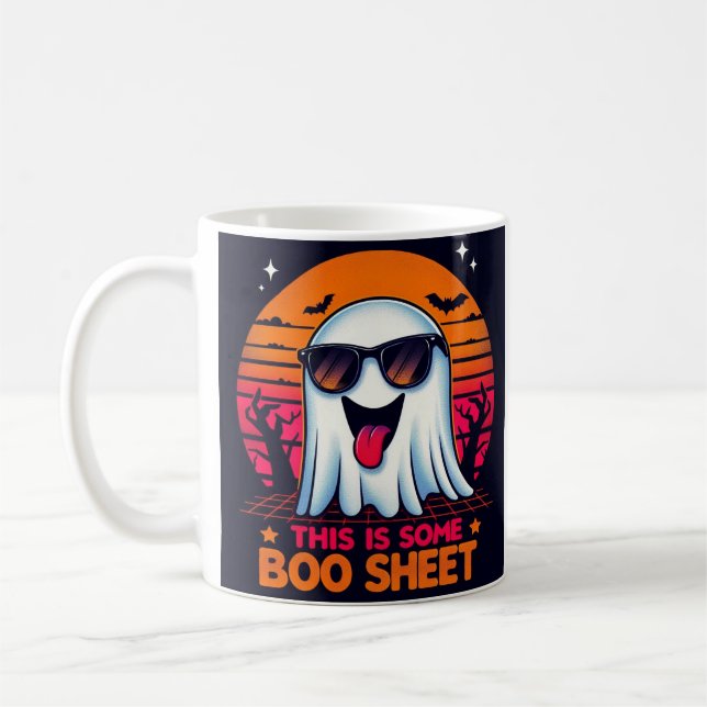 Caneca De Café Este é um Café Ghost Dia de as Bruxas engraçado de (Esquerda)