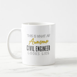 Caneca De Café Este é um Engenheiro Civil Incrível