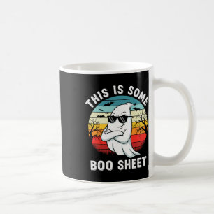 Caneca De Café Este É Um Ghost De Dia de as Bruxas engraçado Retr