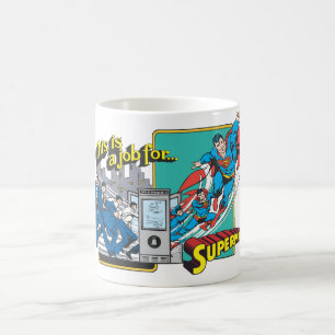 Caneca De Café Este é um trabalho para � Super-Homem 2