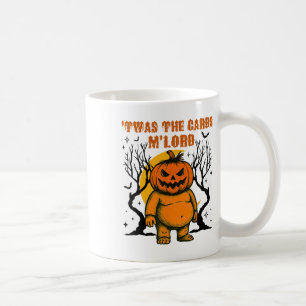 Caneca De Café Este Era O Carboidrato De Gordura Pumpkin Retro Sp