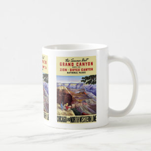 Caneca De Café Este Grand Canyon da visita do verão