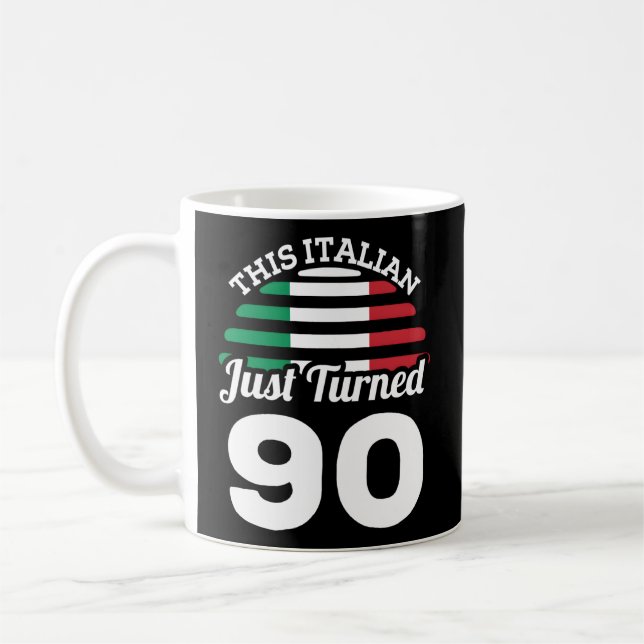 Caneca De Café Este Italiano Acabou De Transformar 90 90 Itália (Esquerda)