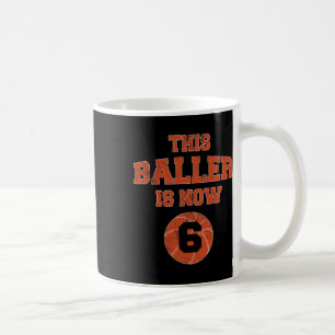 Caneca De Café Este Ller Agora Tem 6 Anos - Esboço de Aniversário
