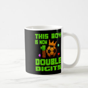 Caneca De Café Este Menino Agora 10 Algarismos Duplos Futebol 10