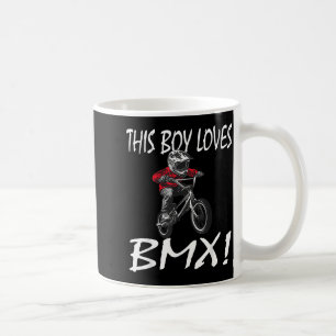 Caneca De Café Este Menino Ama Bmx, Bmx Para Crianças