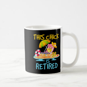 Caneca De Café Este Pintinho É A Reforma Das Mulheres Aposentadas