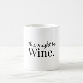 Caneca De Café Este pôde ser vinho