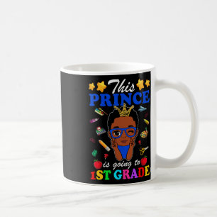 Caneca De Café Este Príncipe Vai Para a 1ª Série De Volta à Escol