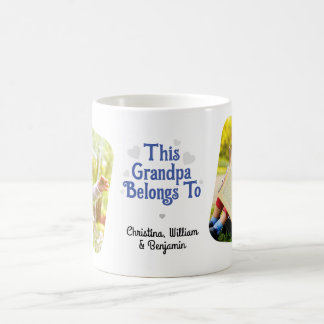 Caneca De Café Este Vovô Pertence A Nomes De Crianças Foto Person