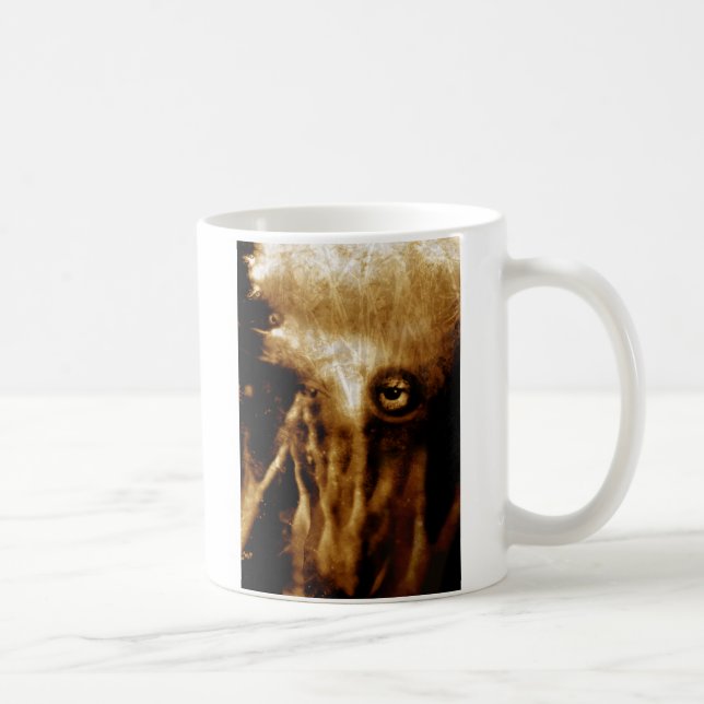Caneca De Café Esteira rolante de noite (Direita)