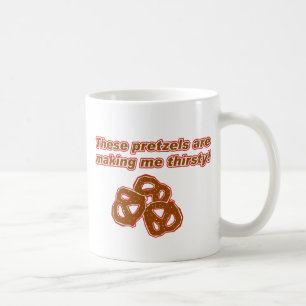 Caneca De Café Estes pretzeis estão fazendo-me sedento
