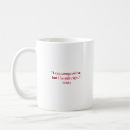 Caneca de Café Estética de Libra