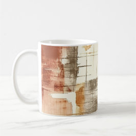 Caneca De Café Estética de outono de abstrato