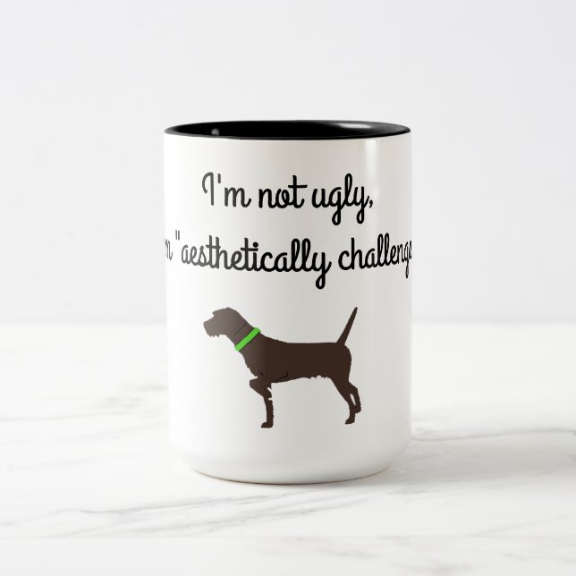 Caneca de café "estètica desafiada" de (Centro)