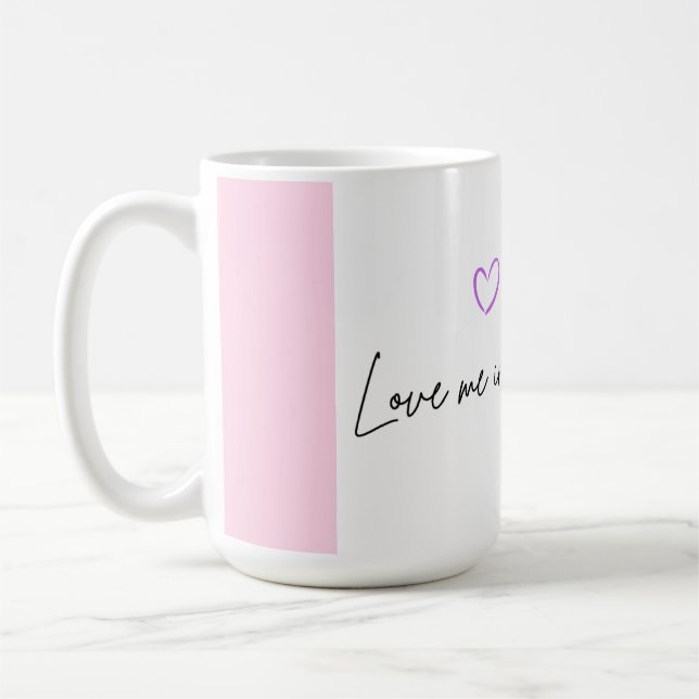 Caneca De Café Estética do amor (Esquerda)